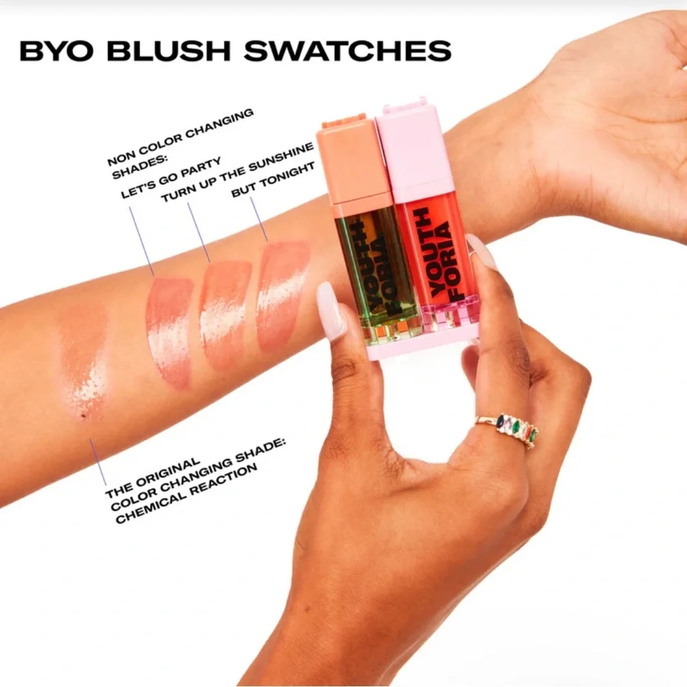 YOUTHFORIA BLUSH - TINTED BLUSH OIL - Let’s Go Party - Picture 5 of 5